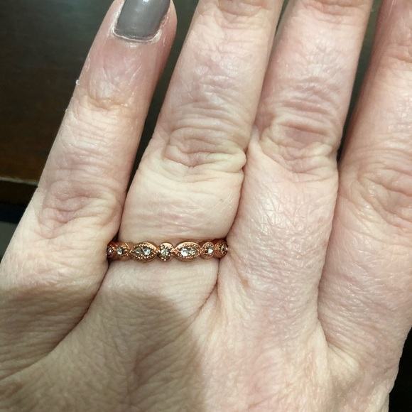 Stackable rings copper colored - Picture 4 of 4